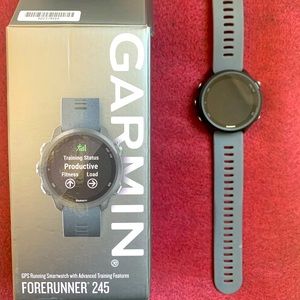 Garmin 245 Forerunner watch.